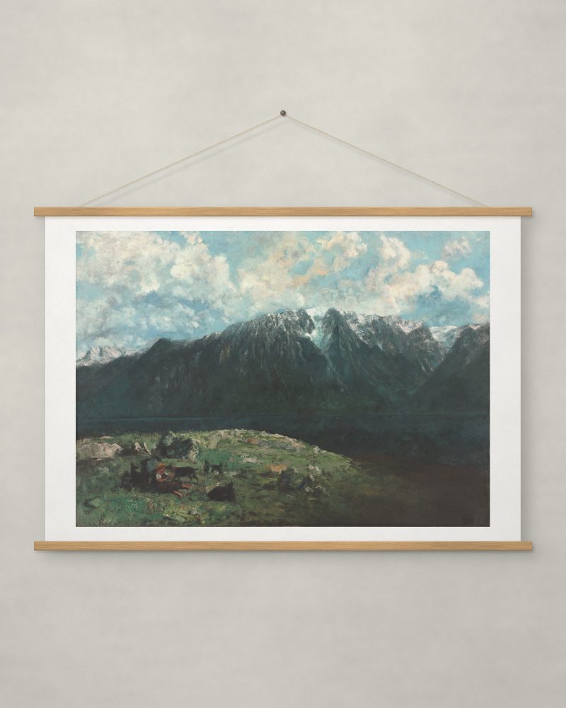Panoramic View of the Alps, Les Dents du Midi