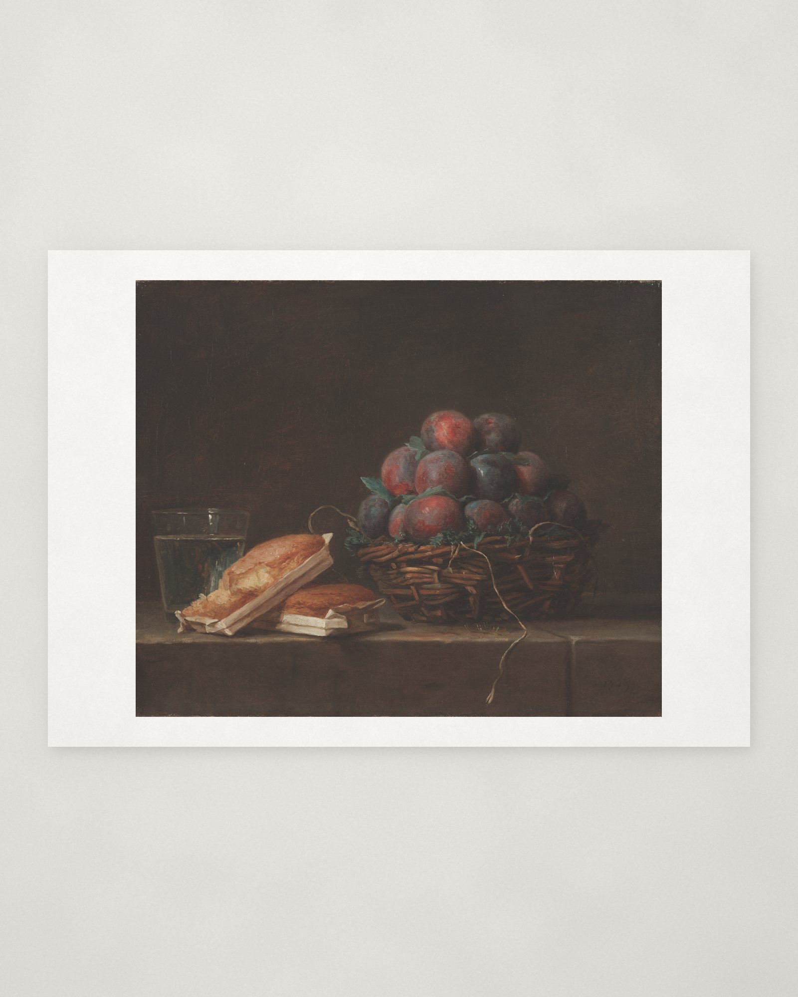 Basket of Plums — 2