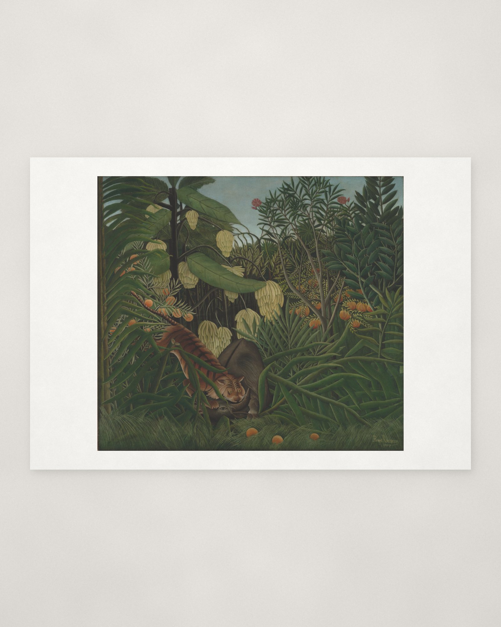 Fight Between a Tiger and a Buffalo — 2