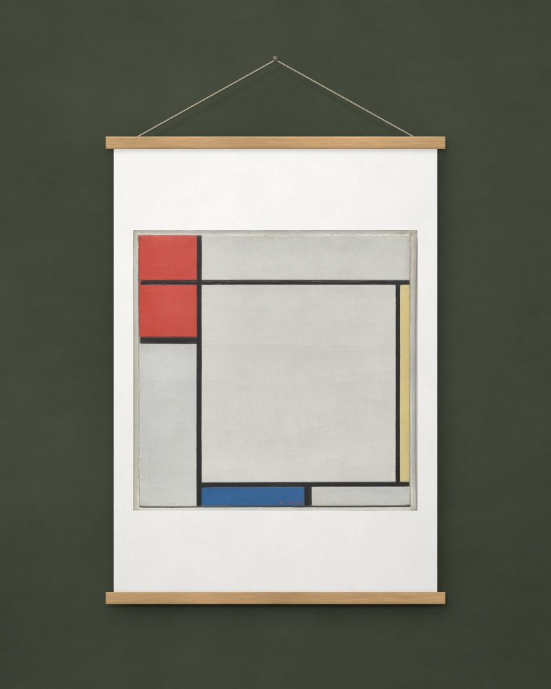 Composition with Red, Yellow, and Blue