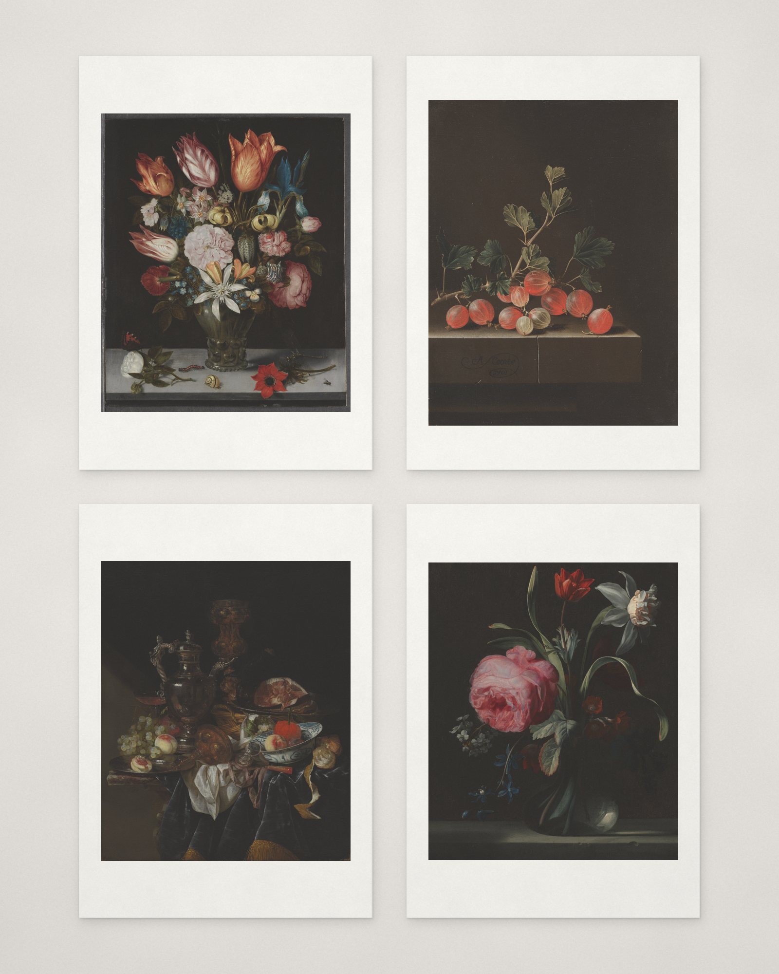 Dutch Still Life Cards — 2