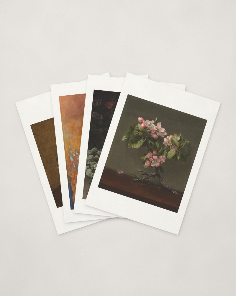 Bouquet Cards — four cards fanned